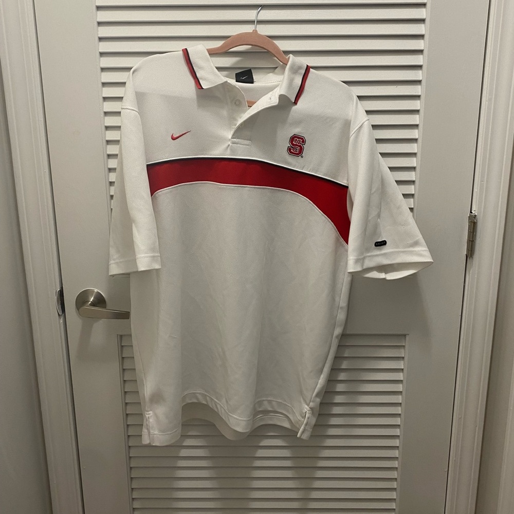 NC State Nike Drifit Polo